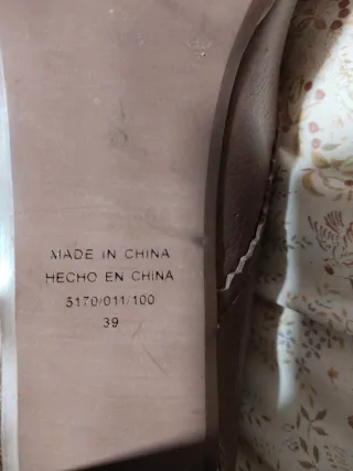 Zapatos marrones de mujer. Usados dos veces