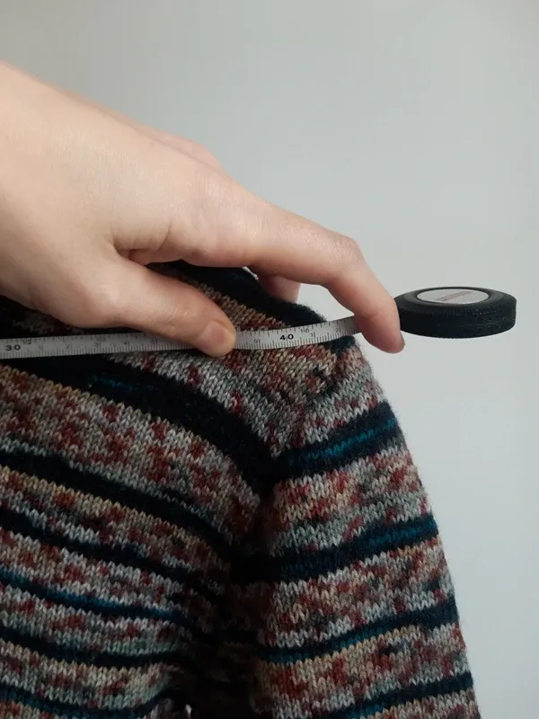 jersey talla M mujer, hecho a mano, entallado