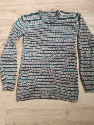 jersey talla M mujer, hecho a mano, entallado