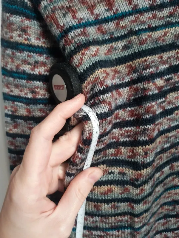 jersey talla M mujer, hecho a mano, entallado