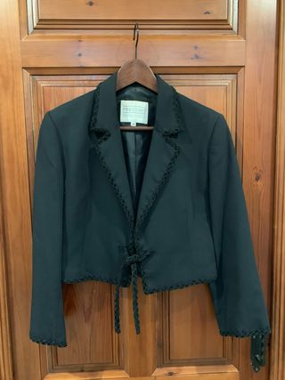 Chaqueta torera PRECCHIO negra talla 40