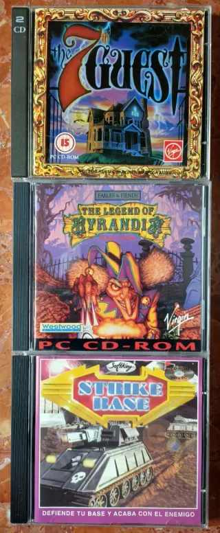 Lote 3 Juegos PC CD-ROM