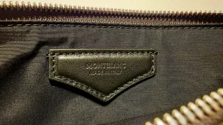 Bolsa Montblanc Cuero Escena Esquí