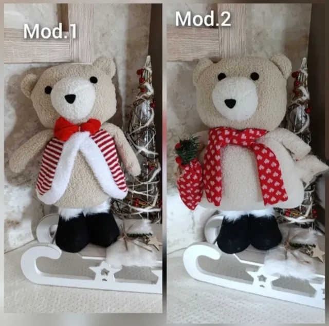 Urso médio extensível, 2 modelos