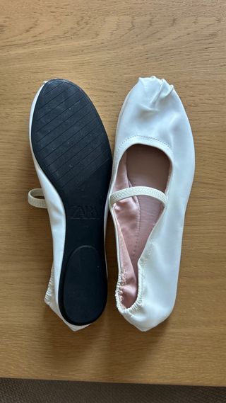 Bailarinas Zara Blancas Talla 39