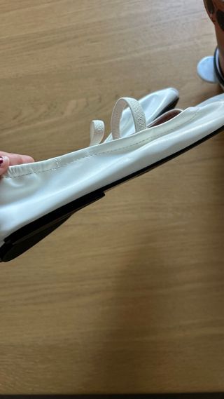 Bailarinas Zara Blancas Talla 39