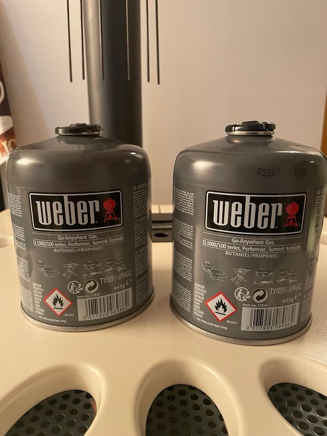 cartucce gas barbecue Weber