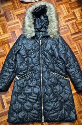 Cazadora Opción Concept Negra con Capucha