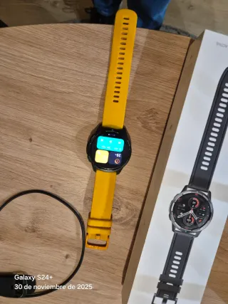 Reloj Xiaomi Watch S1 Active Negro/Amarillo