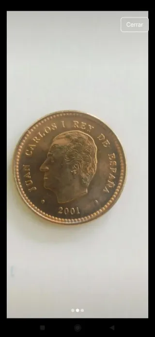 Moneda 100 PTAS 2001 Juan Carlos I ( sin CIRCULAR
