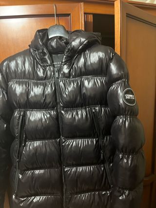 Cazadora Supply & Co Negra Brillante