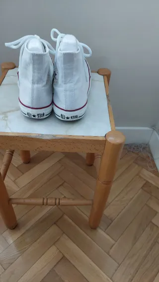 Converse T40 Blancas Caña Alta
