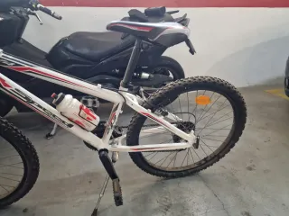 Bicicleta Speed Addict 24 Decathlon Blanca