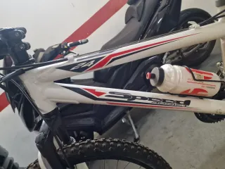 Bicicleta Speed Addict 24 Decathlon Blanca