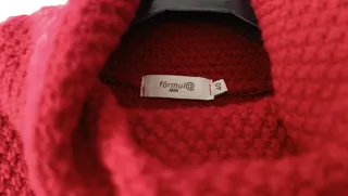 Vestido punto rojo Corte Inglés TALLA 38 ..