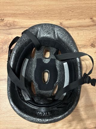 Casco Btwin Morado Infantil