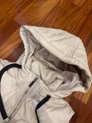 Chaleco Zara Beige Talla XS