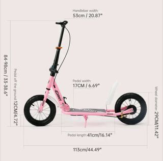 Patinete Plegable XXL Jóvenes y Adultos Verde