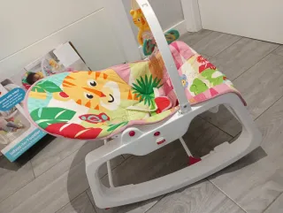 Hamaca bebé varias posiciones con vibración