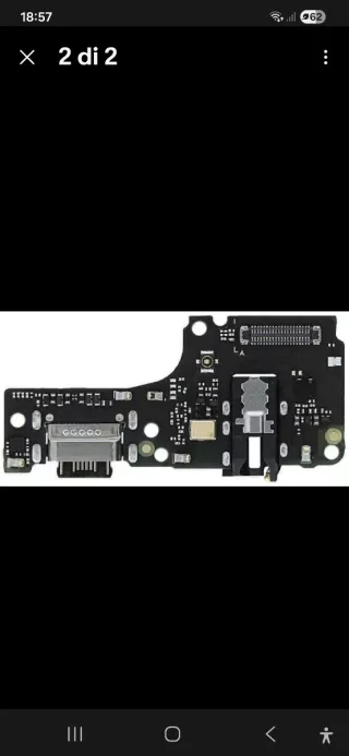 Connettore ricarica + tasto laterale Xiaomi Redmi