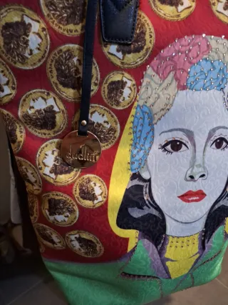 Bolso shopper mujer estampado