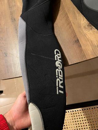 Neopreno pesca TRIBORD Talla XS, 4,5/5,5mm