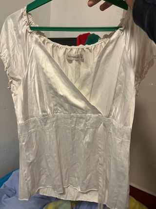 Blusa Paz Torras Blanco Roto