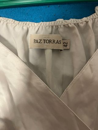 Blusa Paz Torras Blanco Roto