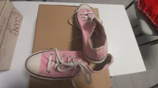 Converse Planas Rosas Talla 40