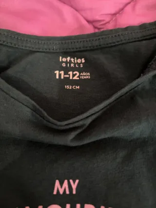Camiseta Manga Larga Lefties Niña 11-12 Años