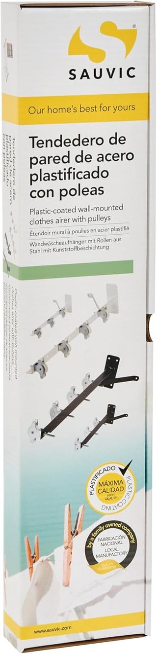 Tendedero con 8 poleas