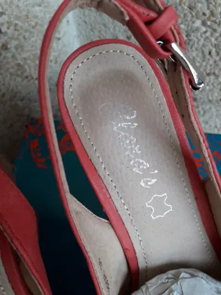 Zapatos de tacón rojos/rosas T36