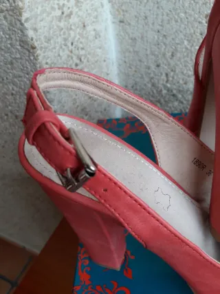 Zapatos de tacón rojos/rosas T36