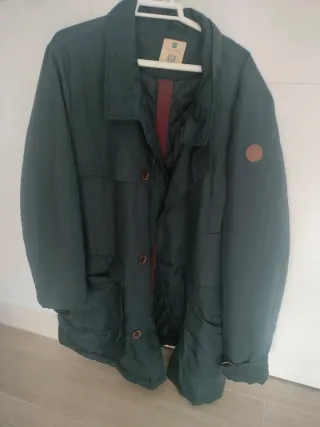 Parka Roberto Torreta Caballero XL Azul