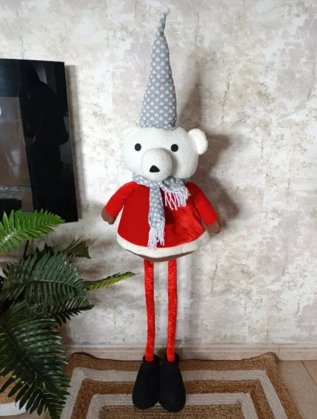 Urso natalino grande, 2 modelos