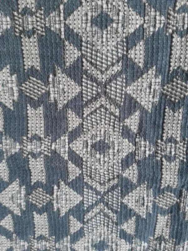 Bufanda tipo buff diseño geométrico