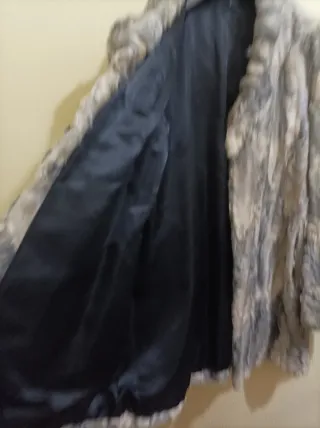 Chaqueton NUEVO de Patas de KaraKul Gris