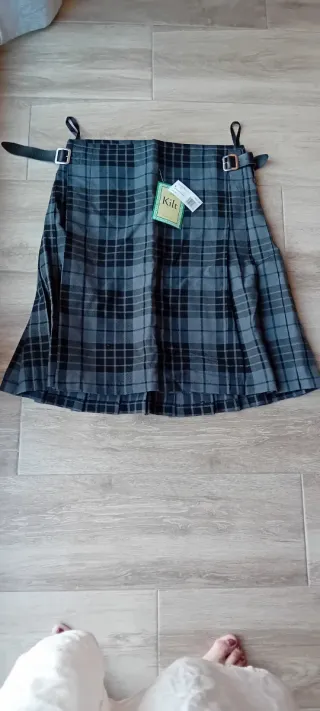 Falda escocesa The Kilt Gris Talla S