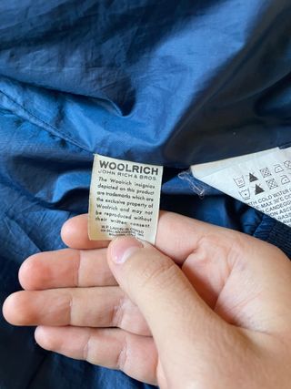 Giubino Woolrich bimbo 10 anni blu notte