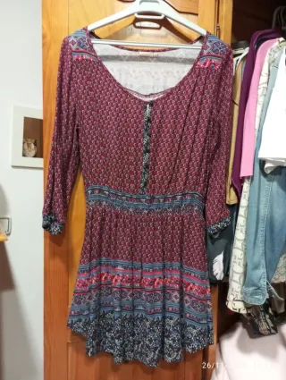 Vestido estampado floral