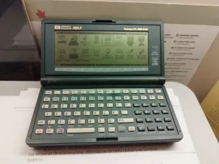 Ordenador Mini Vintage Hewlett Packard 200LX