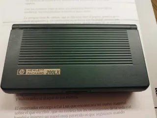 Ordenador Mini Vintage Hewlett Packard 200LX