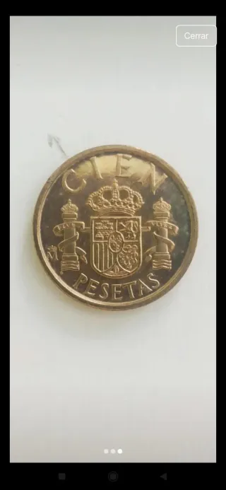 100 Ptas España 1988 Juan Carlos I (sin circular)