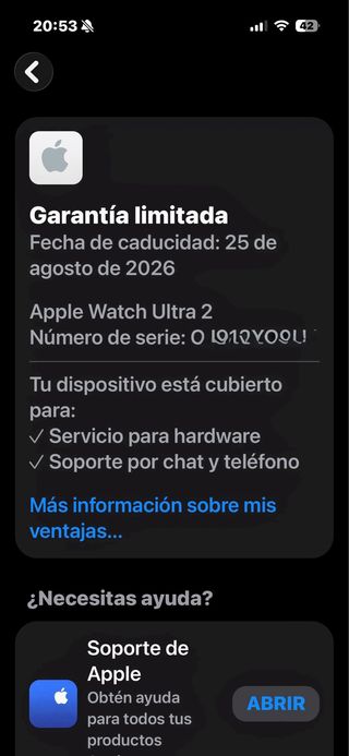 Apple Watch Ultra 2 Negro/Verde