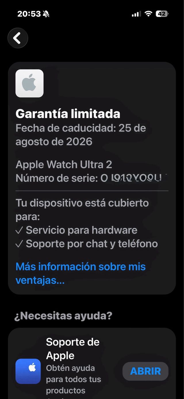 Apple Watch Ultra 2 Negro/Verde