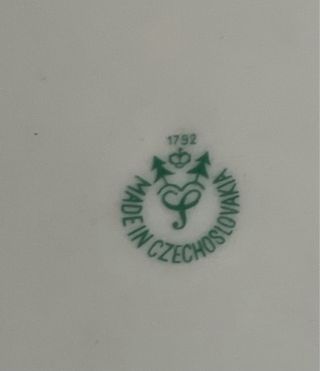 Porcelana Haas&Czjzek Checoslovaquia