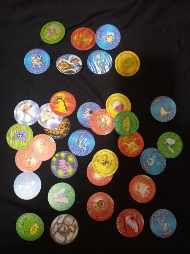 Lote Tazos Pokémon