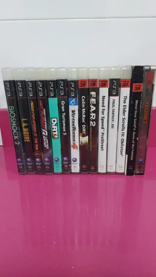 Conjunto di giochi PS3