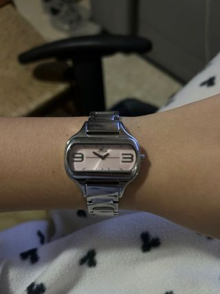 Reloj Lotus Mujer Rosa y Plateado