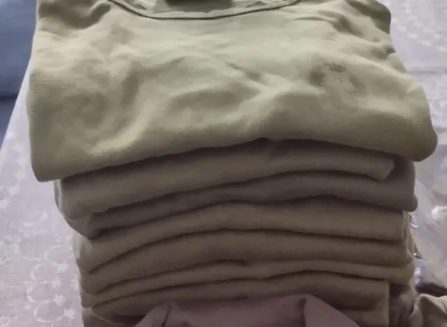 9 Camisetas Ejército Verde Militar